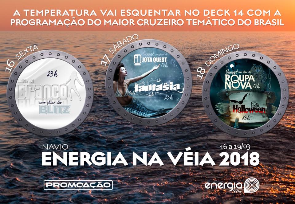 CONFIRA A PROGRAMAÇÃO DAS FESTAS E SHOWS NO SHARKS CRUISE! HOJE TEM SUPER MONSTER STACK NO DOMINGÃO!